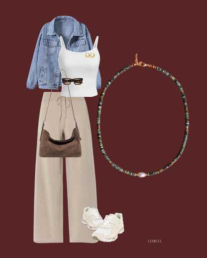 ISLA Green Necklace