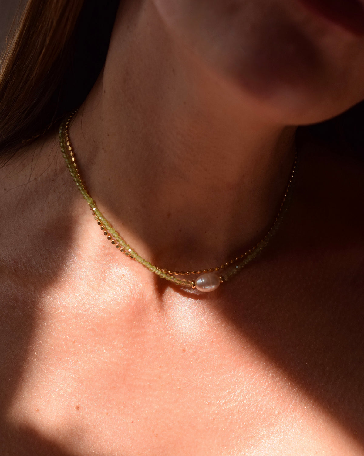 STELLINA Peridot Choker