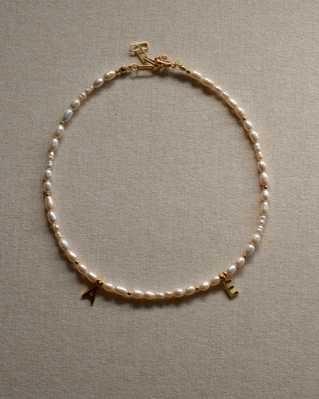 LUNA Initial Necklace