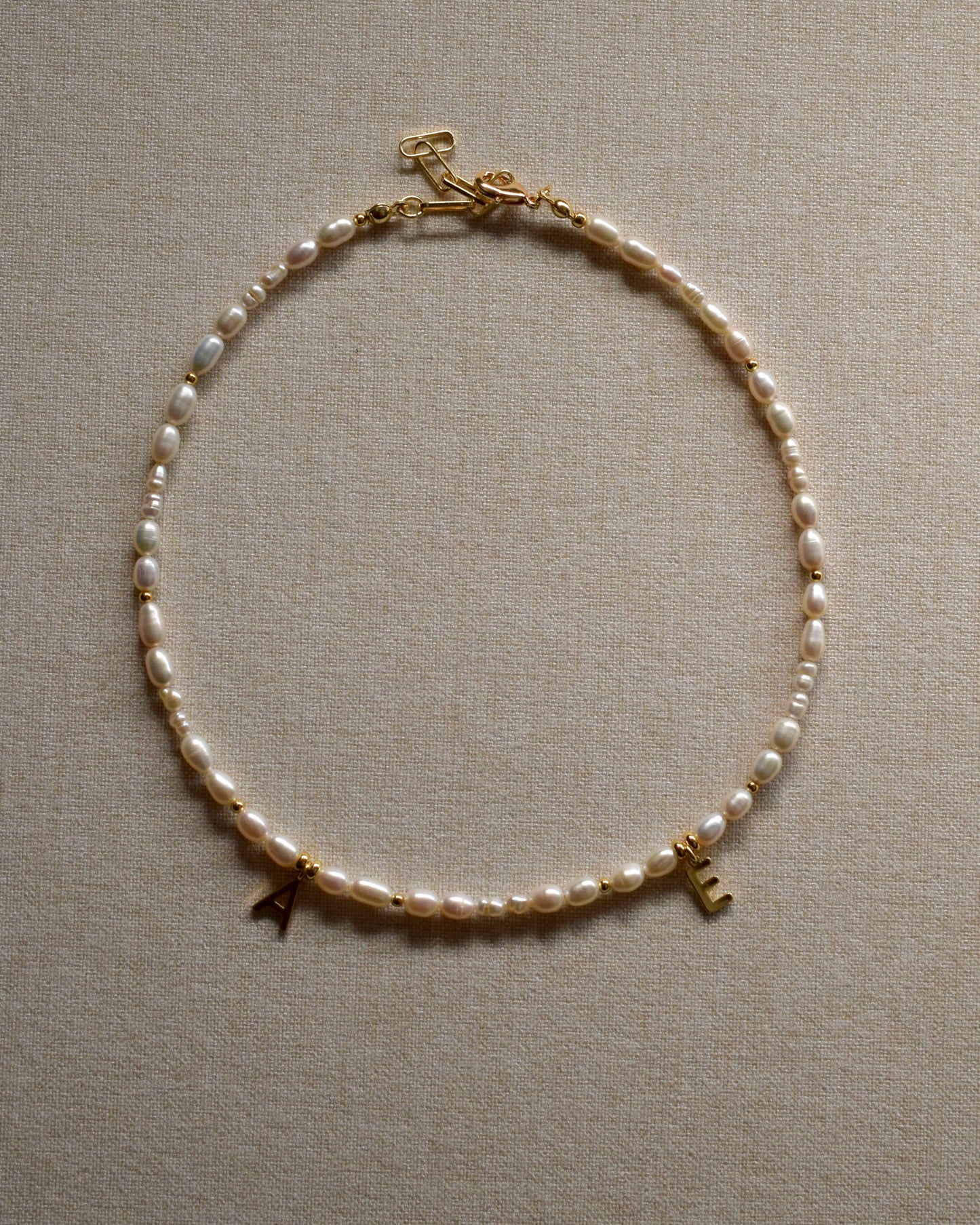 LUNA Initial Necklace