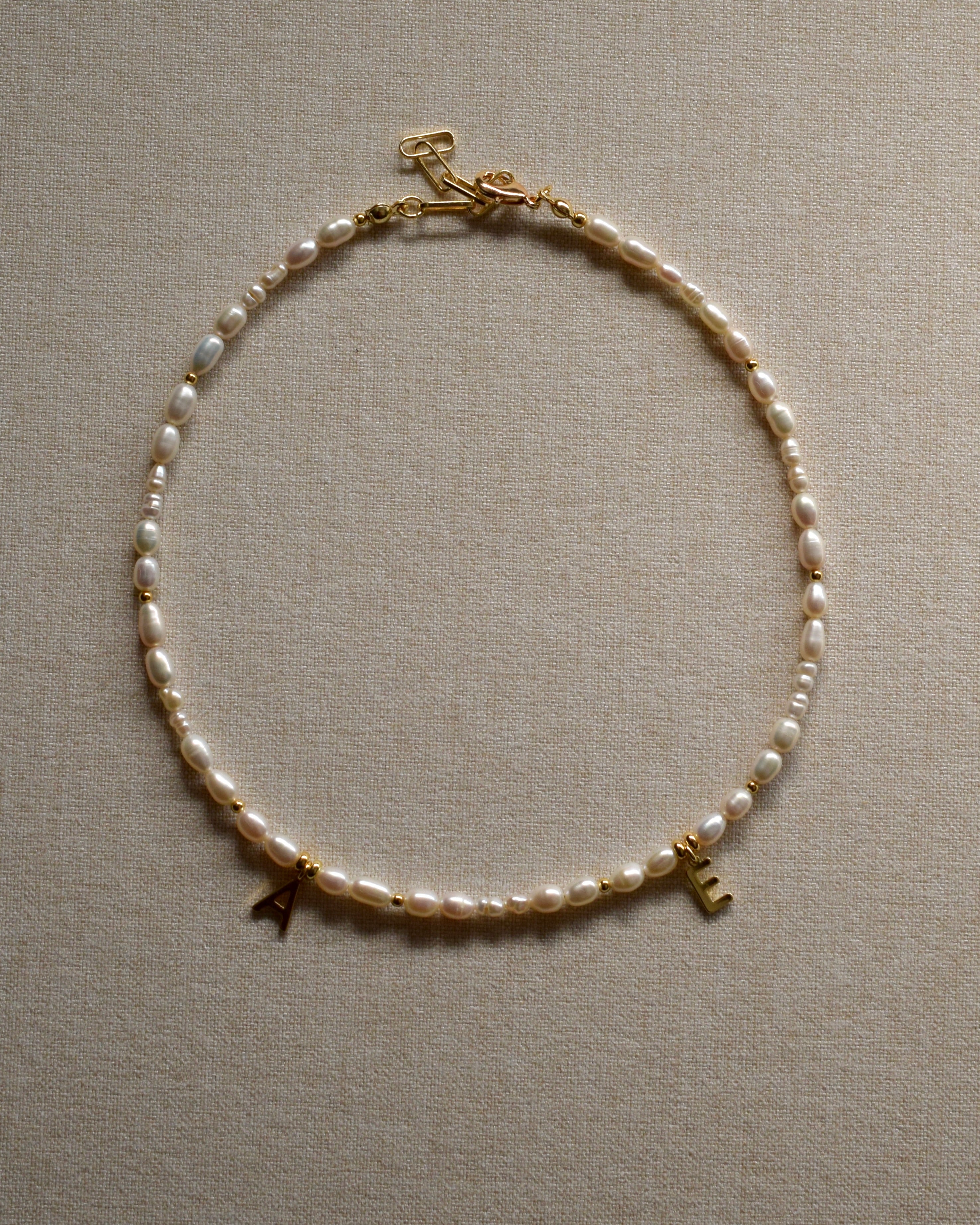 LUNA Initial Necklace