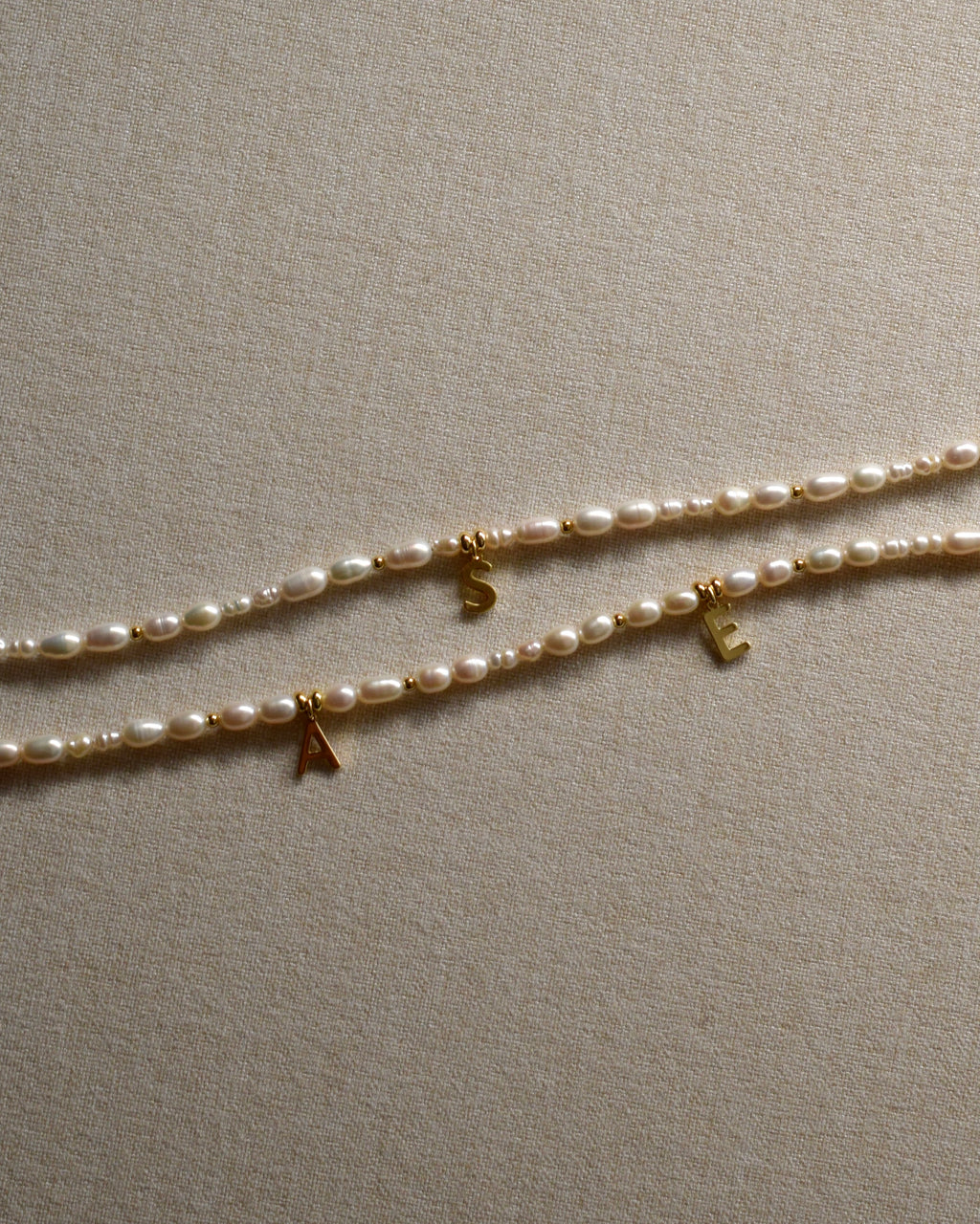 LUNA Initial Necklace