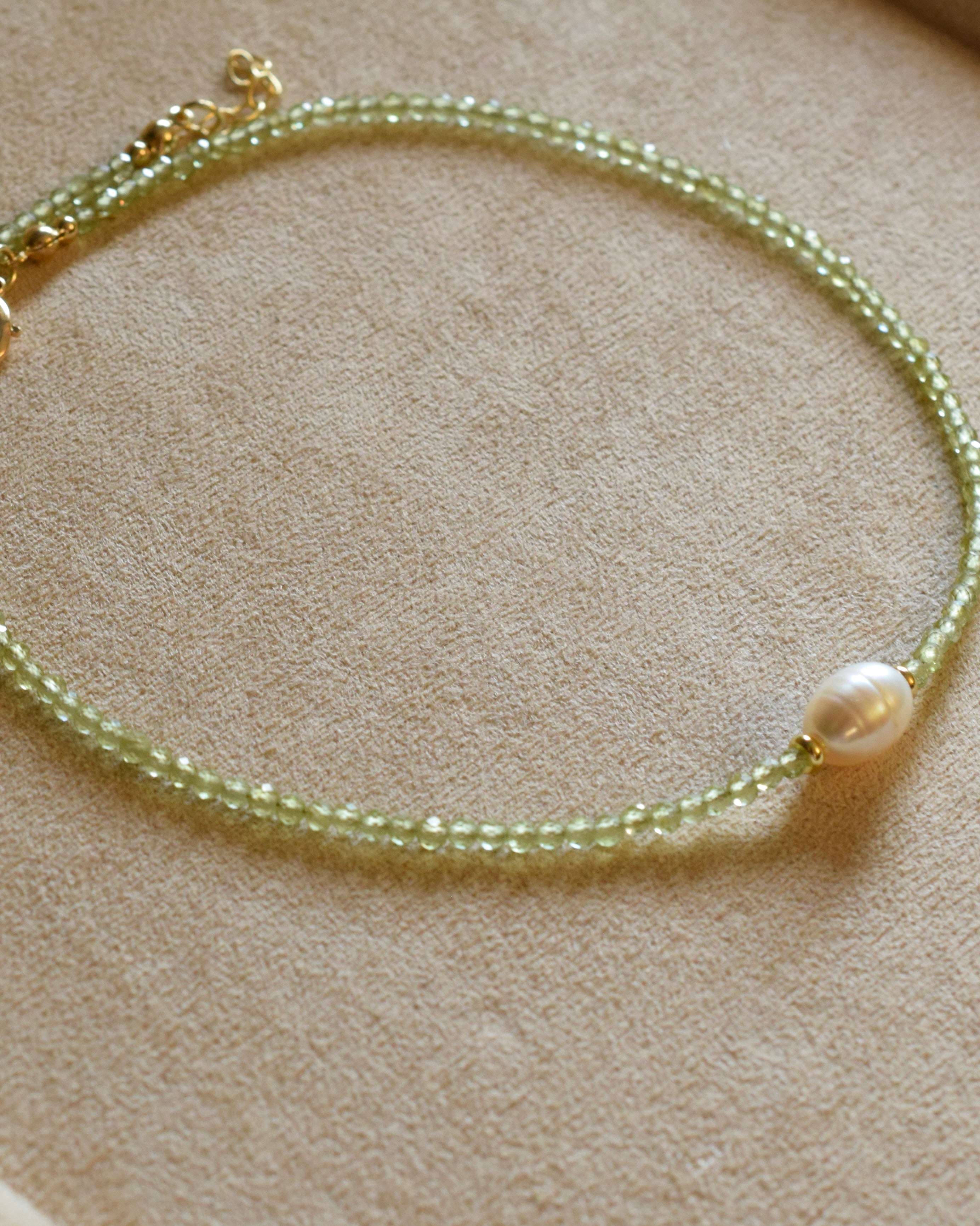 STELLINA Peridot Choker