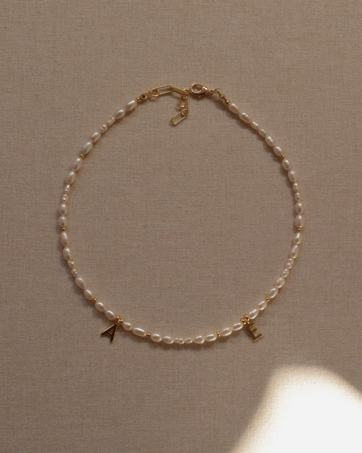LUNA Initial Necklace