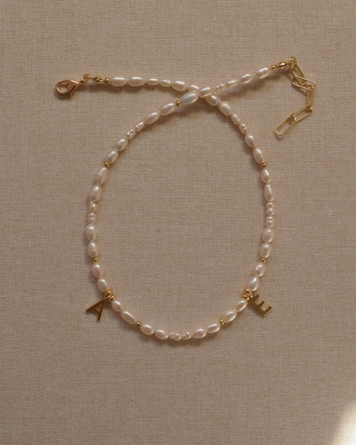 LUNA Initial Necklace