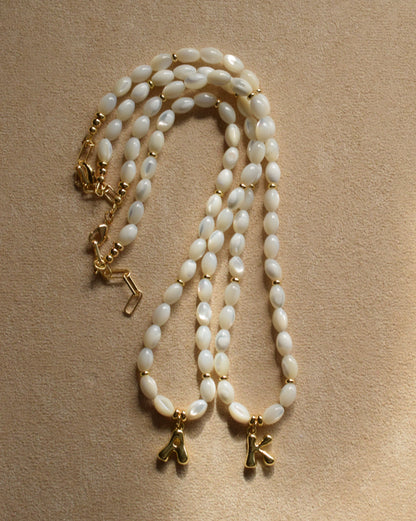 BIANCA Initial Necklace