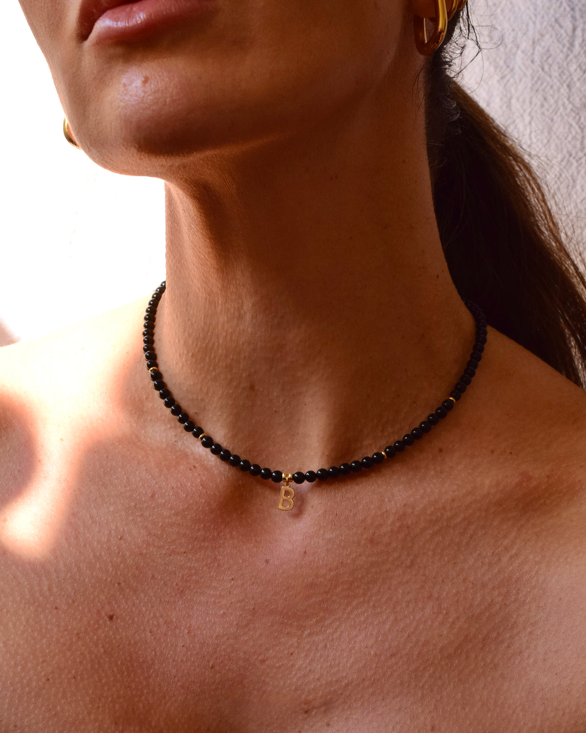 NERO Initial Necklace