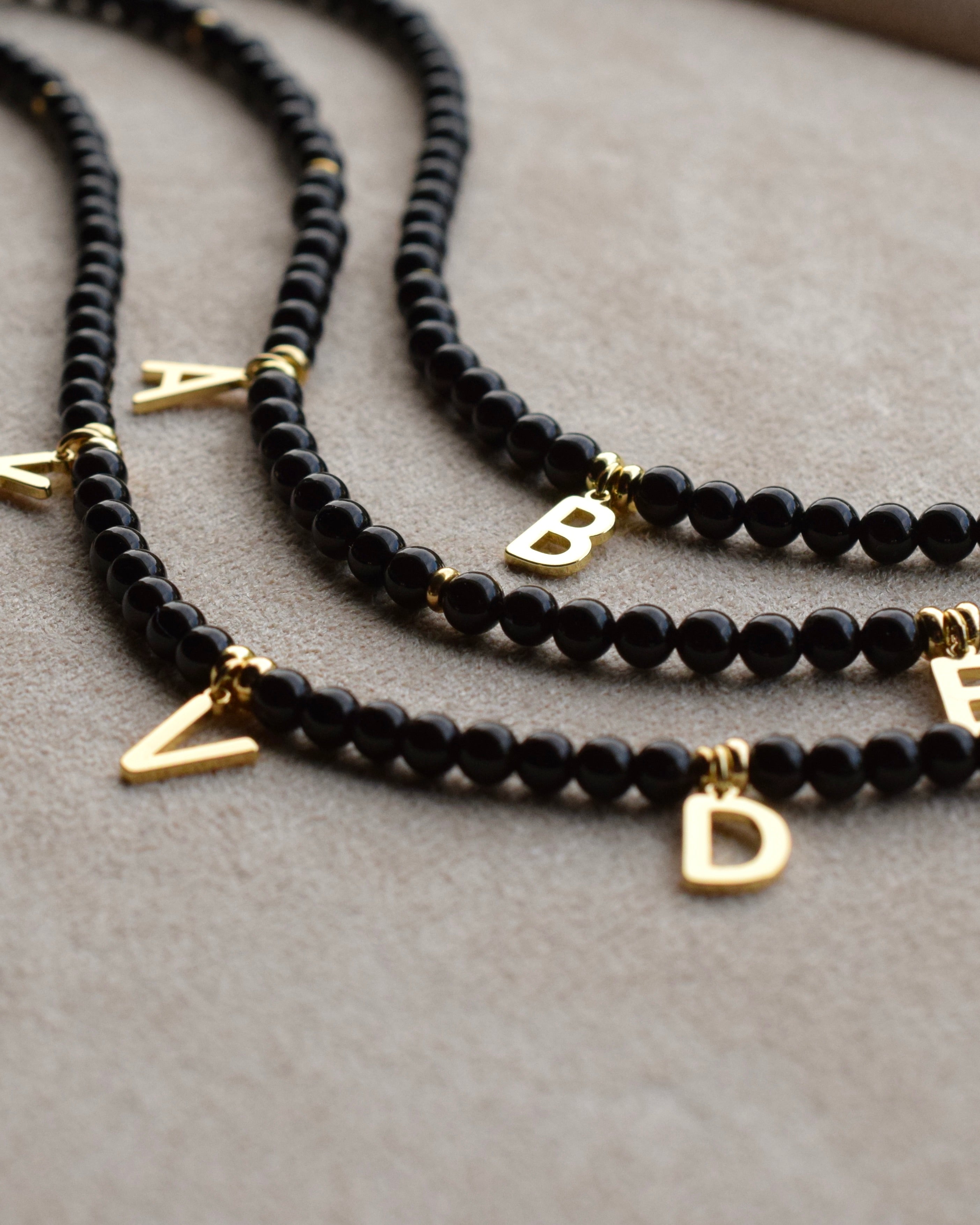 NERO Initial Necklace