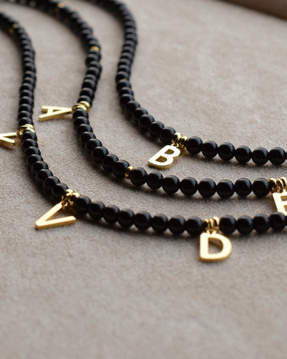 NERO Initial Necklace