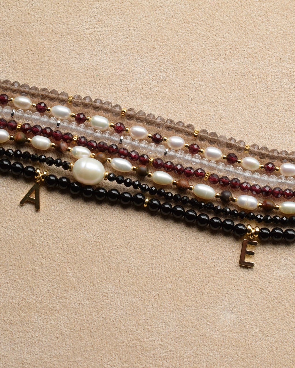 NERO Initial Necklace