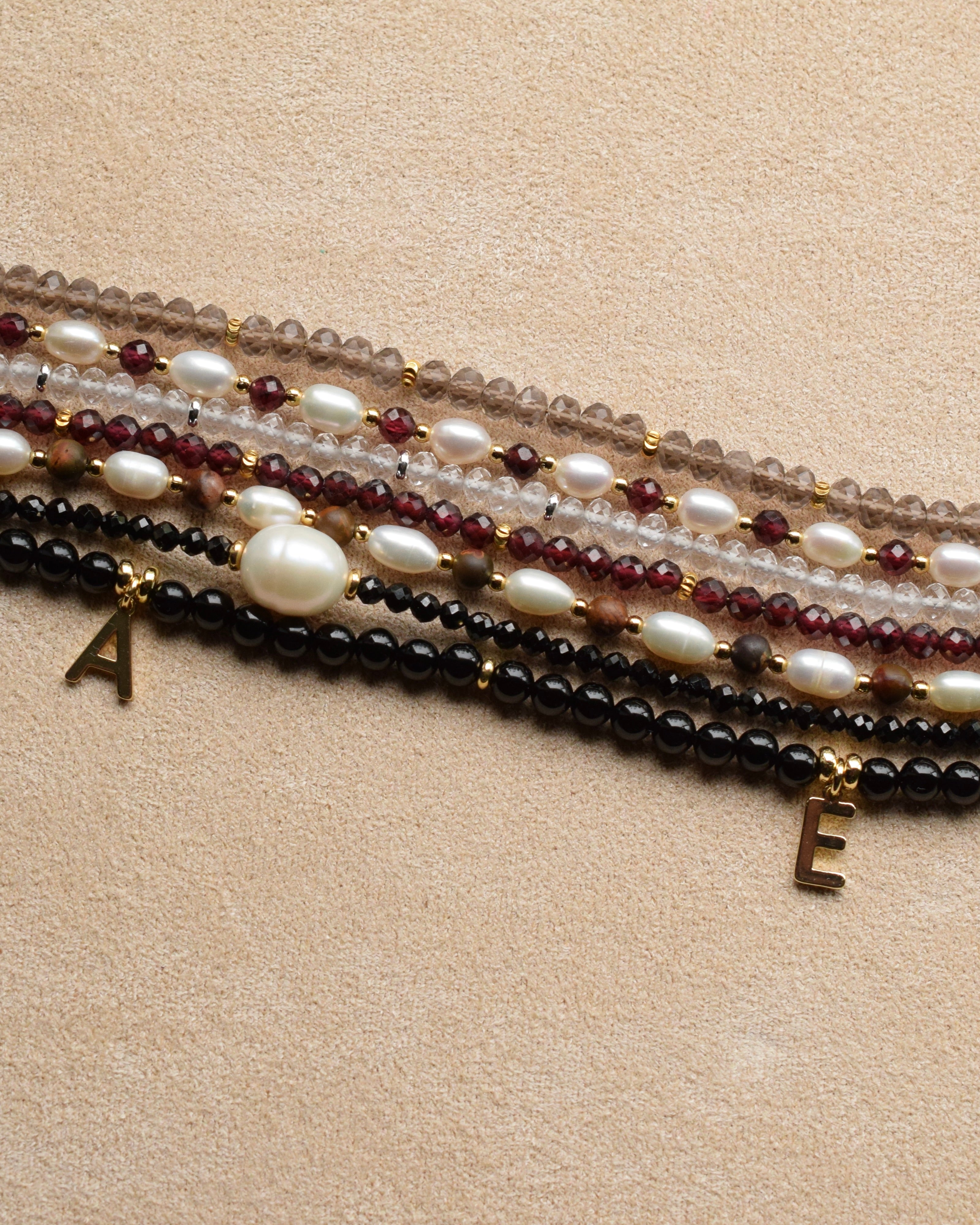 NERO Initial Necklace