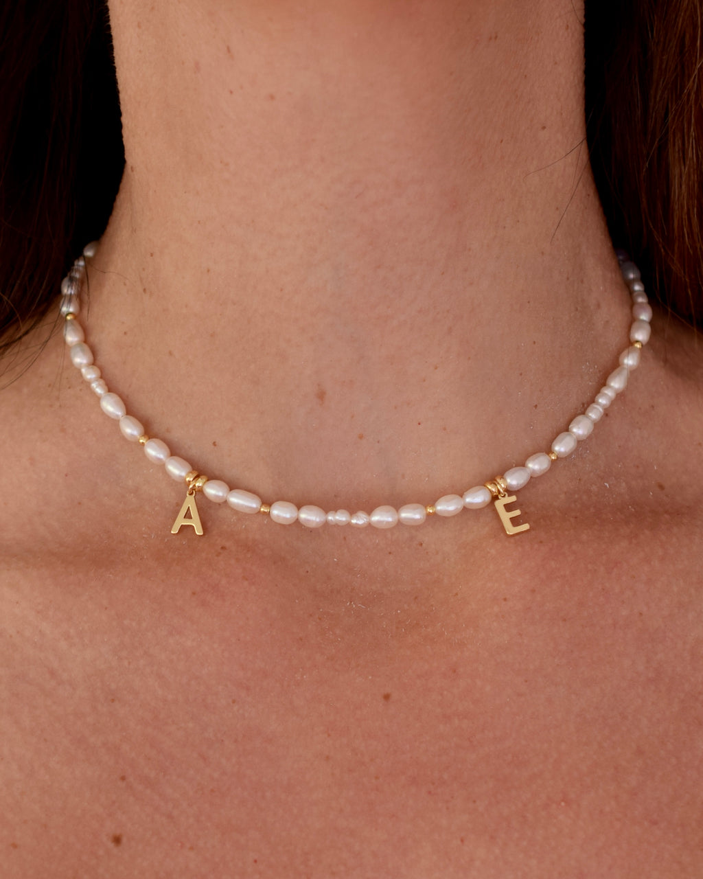 LUNA Initial Necklace