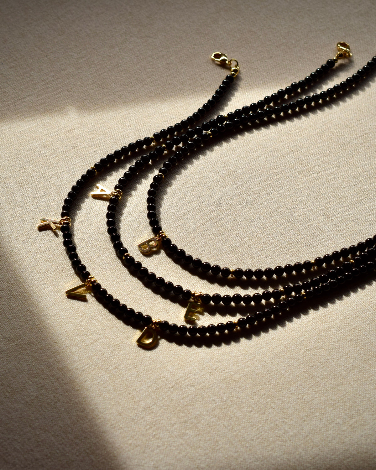 NERO Initial Necklace