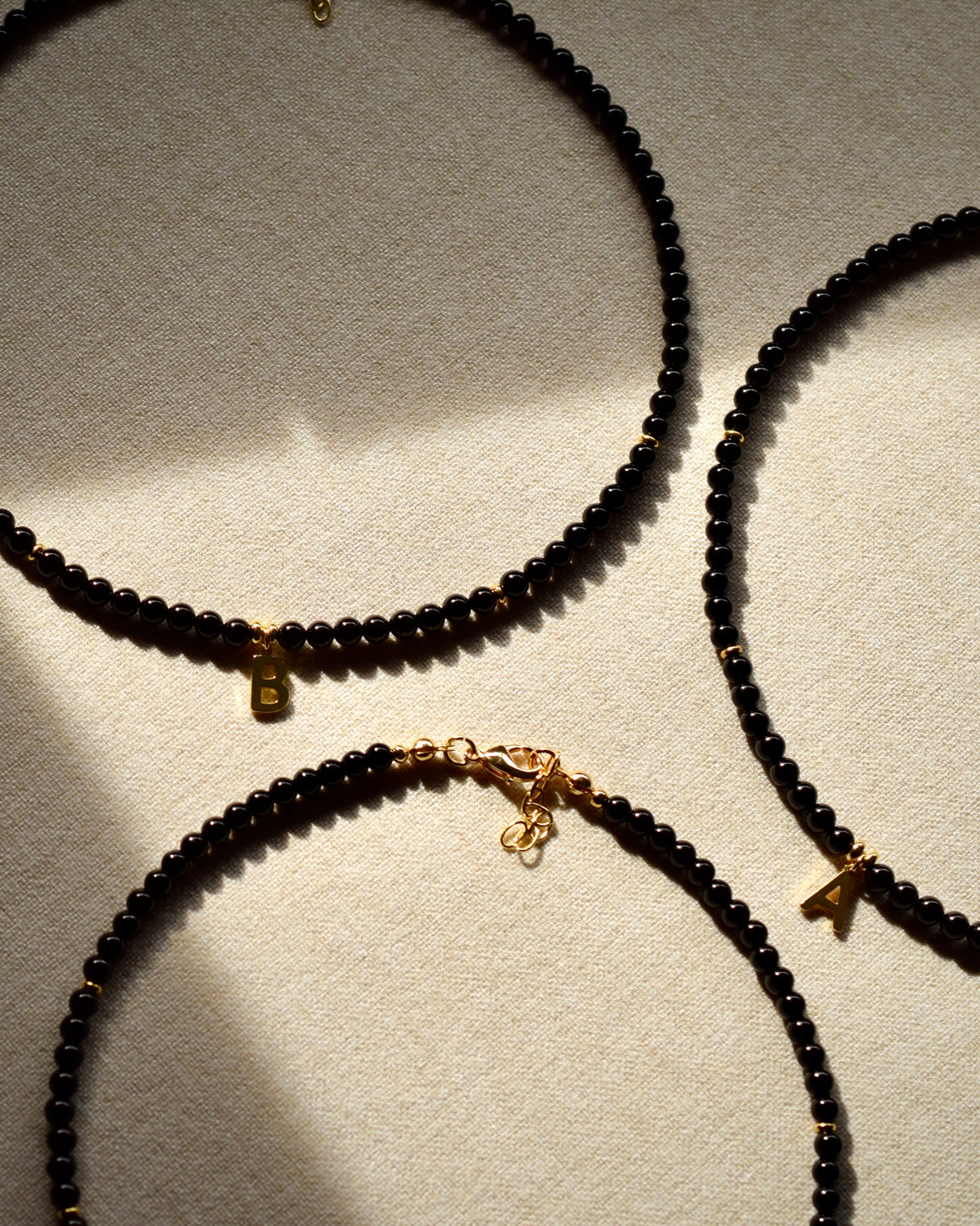 NERO Initial Necklace