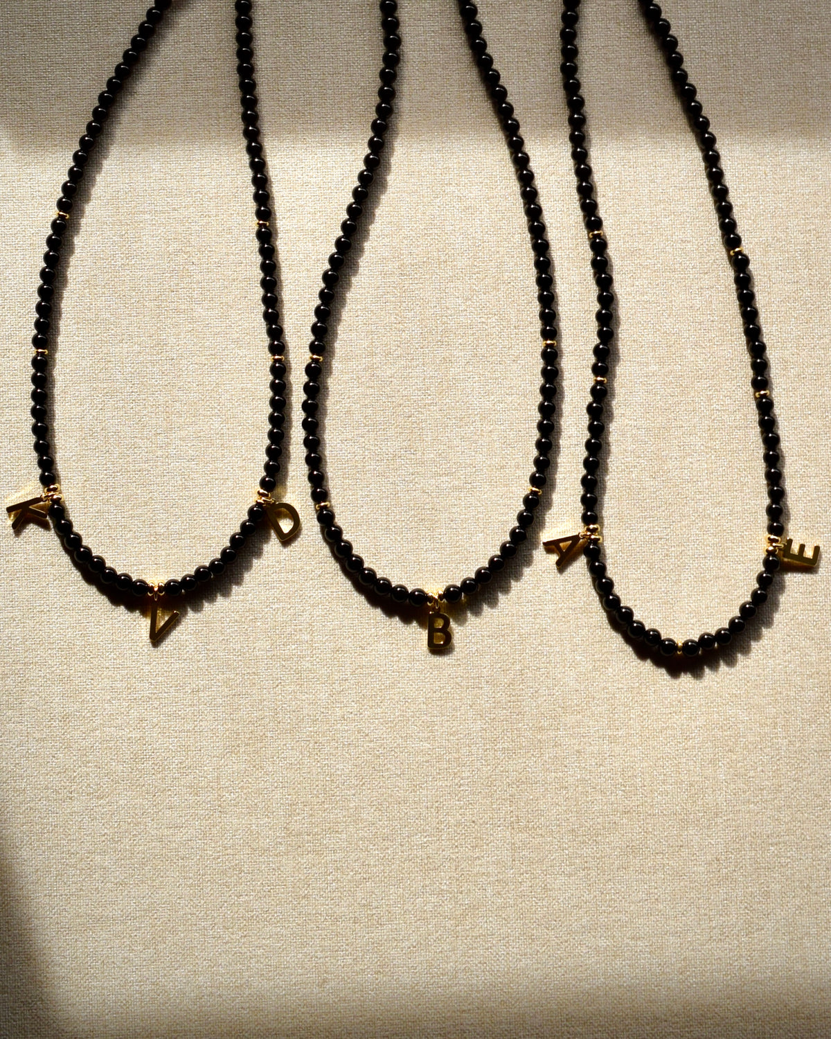 NERO Initial Necklace