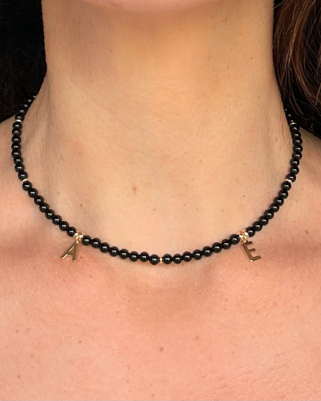 NERO Initial Necklace