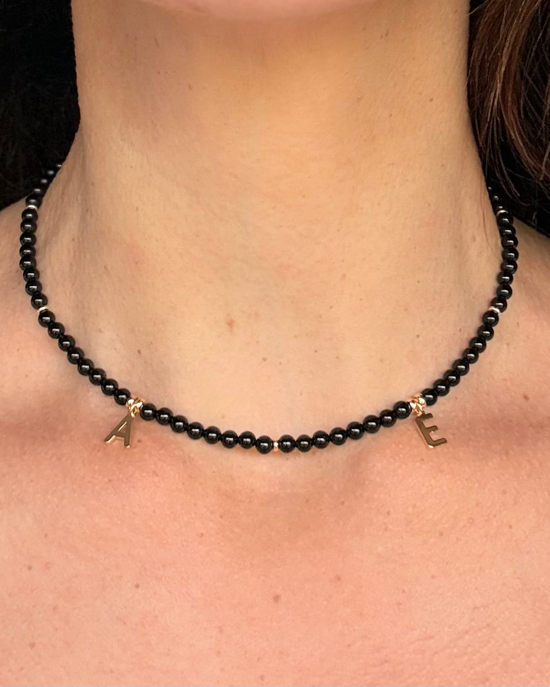 NERO Initial Necklace