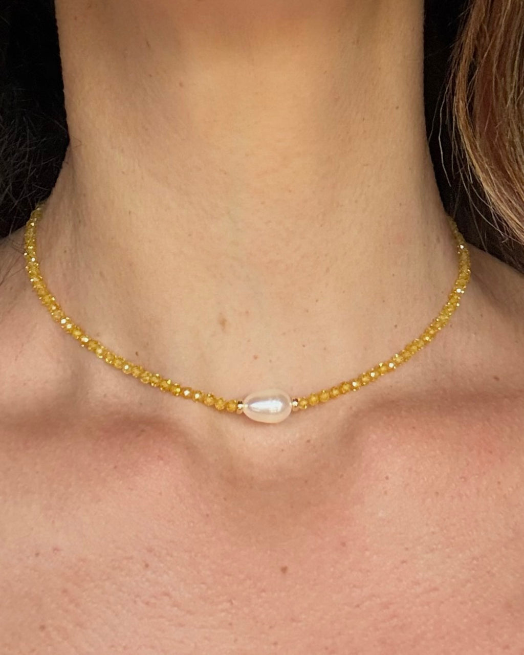 STELLINA Yellow Choker