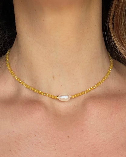 STELLINA Yellow Choker