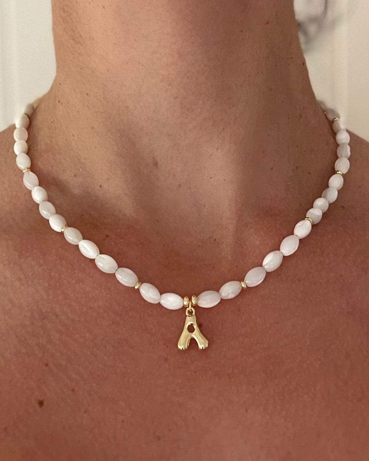 BIANCA Initial Necklace