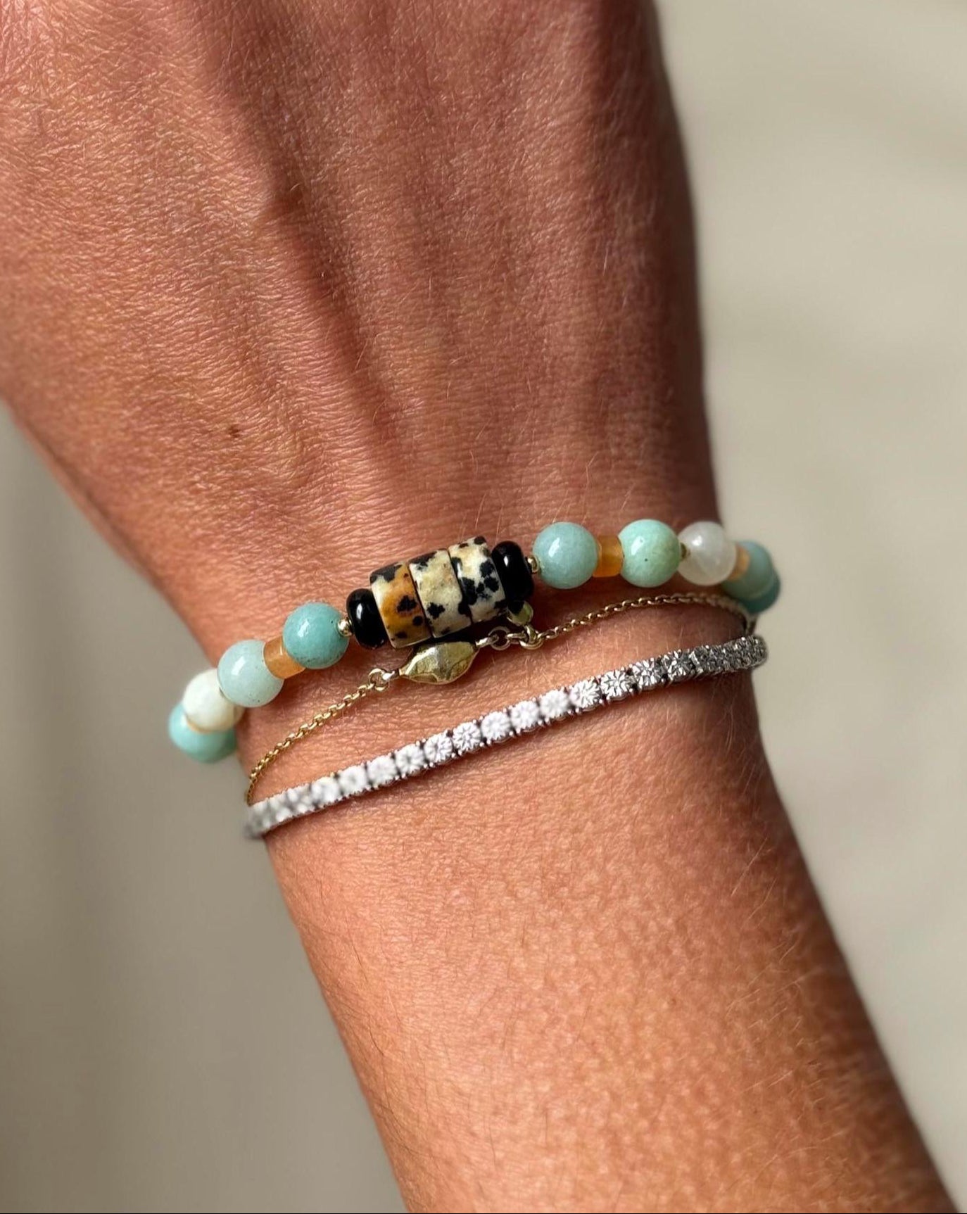AMAZONITE JASPER Bracelet