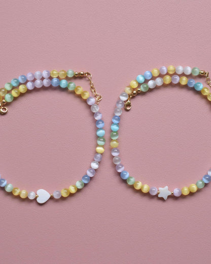 BAMBINA Pastel Charm Necklace