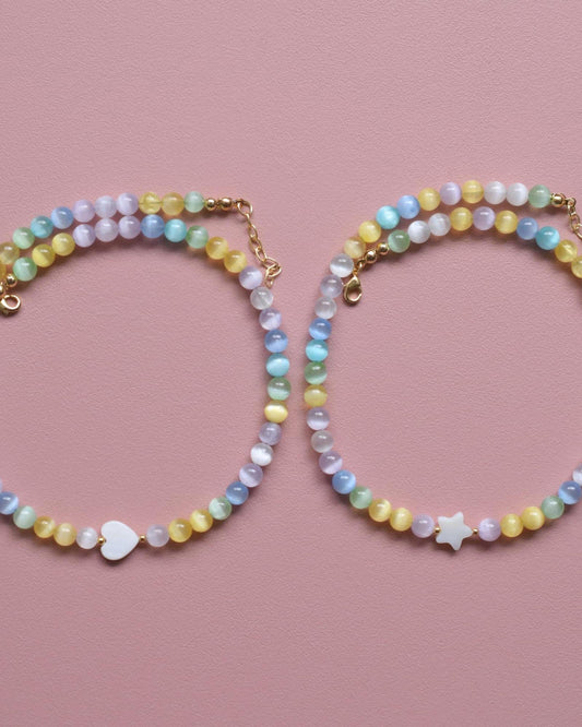 BAMBINA Pastel Charm Necklace