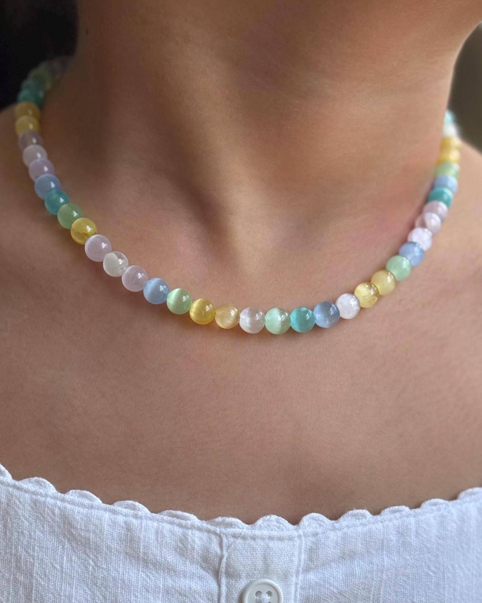 BAMBINA Pastel Charm Necklace