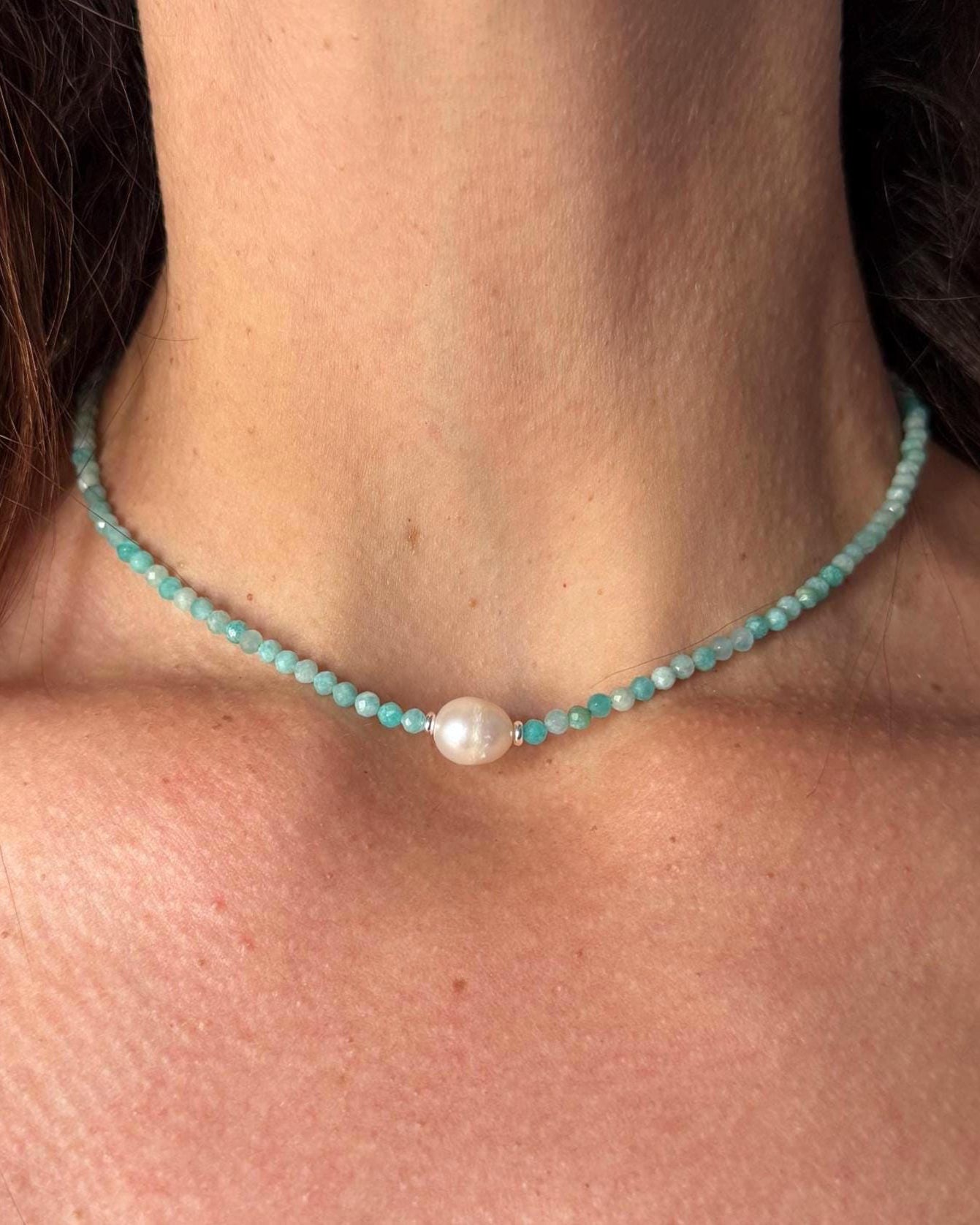 STELLINA Amazonite Choker
